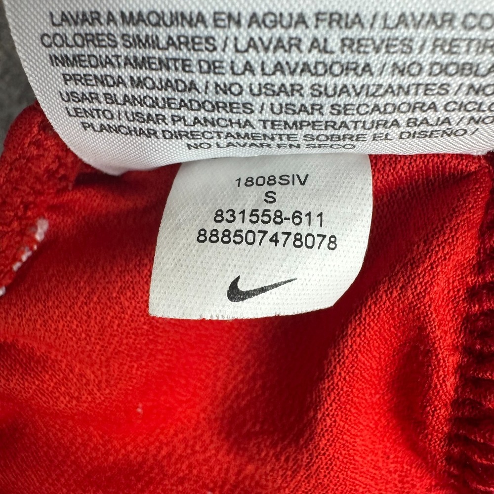 Nike Dri Fit Tempo Running Shorts 3" Lined Polyester Red Womens Small S - Picture 7 of 13